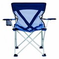 Travel Chair 21 x 33 x 32 Nylon Mesh Teddy Steel - Blue 579VB